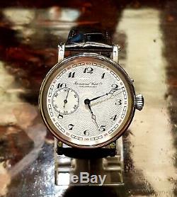 IWC Schaffhausen Rare Classic Marriage Pocket Watch Movement