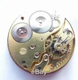 IWC Taschenuhr werk pocket watch movement not working Dial gebraucht (Z654)