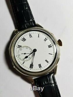 IWC pocket watch to wristwatch conversion for repair