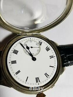 IWC pocket watch to wristwatch conversion for repair
