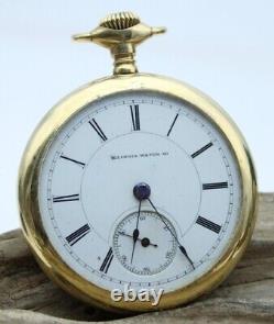 Illinois 18s 5TH PINION Gr 101 Transitional Model 3 Pocket Watch 253653 (F4D2)