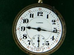 Illinois 19 Jewel Pocket Watch Model 9