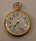 Illinois 21 Jewels Gold Trim Movement 16 Size (1921) Just Serviced Very Nice