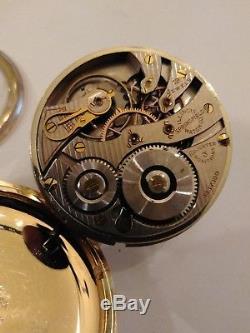 Illinois 21 jewels gold trim movement 16 size (1921) just serviced very nice
