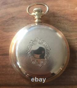 Illinois Bunn Special 24 Jewel Size 18 Pocket Watch Beautiful Movement Runs