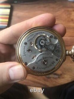 Illinois Bunn Special 24 Jewel Size 18 Pocket Watch Beautiful Movement Runs