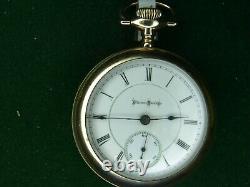 Illinois Pocket Watch Eureka Model Convertible 11 Jewel