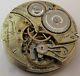 Illinois Santa Fe Special 16s Pocket Watch Movement 21 Jewels For Parts. Hc