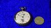 Ingersoll Reliance 1920s Antique Pocket Watch Movement 7 Jewels 16 Size