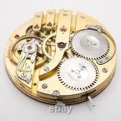 International Watch Co. IWC Cal. 73 Antique Pocket Watch Movement, 24-Hour Dial