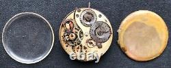 International Watch Co. Schaffhausen(JWC) Pocket Watch Movement for Parts/Repair