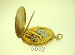 International Watch Co. Shaffhausen 14k Gold Pcket Watch Perfect Movement -b/o