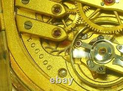 International Watch Co. Shaffhausen 14k Gold Pcket Watch Perfect Movement -b/o