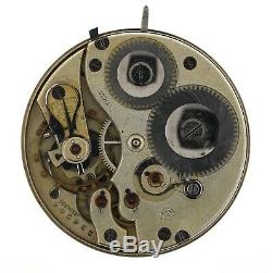 Iwc Schaffhausen International Watch Co Swiss Lever Pocket Watch Movement Vv76