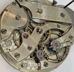 J J Badollet High Grade Pocket Watch Movement 43mm