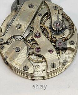 J J Badollet High Grade Pocket Watch Movement 43mm