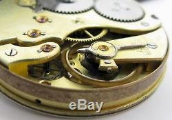 JWC / IWC 52 16s pocket watch movement & dial for part. Diameter 43.2 mm OF