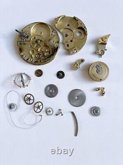 JWC / IWC Schaffhausen Pocket Watch Movement LOT 4