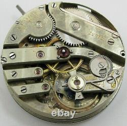 James Mix Albany NY, 17 jewels Pocket Watch movement diameter 42.7 mm. HC