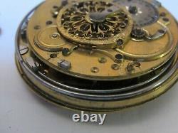 Japy Freres French Fusee Repeater Pocket Watch Movement Circa 1800 50 MM