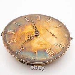 John Harrison of Liverpool 44.3 x 13.2 mm Fusee Antique Pocket Watch Movement
