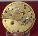 Large Spring Detent Chronometer Movement By John Glover, London #341, Dia 50.3mm