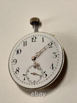 LOUIS AUDEMARS Chronometer Full Jewels Swiss Men's Pocketwatch Movtement 43mm