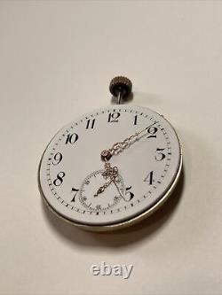 LOUIS AUDEMARS Chronometer Full Jewels Swiss Men's Pocketwatch Movtement 43mm