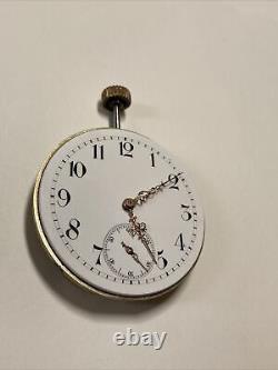 LOUIS AUDEMARS Chronometer Full Jewels Swiss Men's Pocketwatch Movtement 43mm