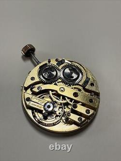 LOUIS AUDEMARS Chronometer Full Jewels Swiss Men's Pocketwatch Movtement 43mm