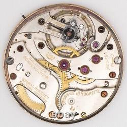 La Rochette 42.7 x 6 mm High Grade Swiss Antique Pocket Watch Movement