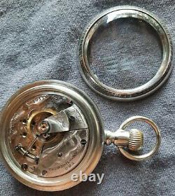 Large Vintage(1916) Elgin Pocket Watch Mod. 336 18s17j O. F. Minty Movement&dial