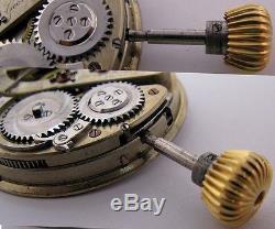 Large hight quality Pocket Watch Movement & Chonograph 17 jewels Georges Robert