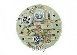 LeCoultre Pocket Watch Movement Spiral Breguet Good Balance 42.9 mm (SO72)