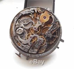 LeCoultre RMCSQ minute repeater perpetual calendar chrono pocket watch movement
