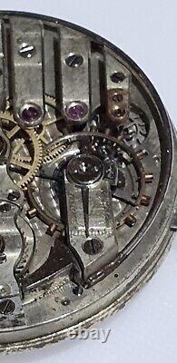 LeCoultre Swiss Repeater Pocket Watch Movement