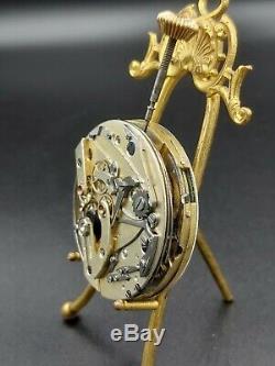 Lecoultre repeater chronograph pocket watch movement savonette