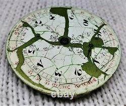 Lemania Chronograph Pocket Watch L. W. C 1710 Movement for Parts DHL UPS Speed