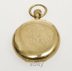 Lepine 1900/01 pocket watch 18k gold, Vacheron & Constantin original movement