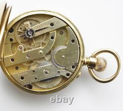 Lepine 1900/01 pocket watch 18k gold, Vacheron & Constantin original movement