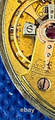 Longines 13ZN chronograph mens wristwatch movement & dial balance ok (1C/5883)