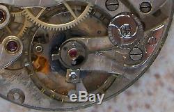 Longines Chronometer Pocket Watch movement & 40,5 mm. Cal 18.89Z ABC stem to 12