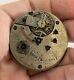 Longines Geo Agassiz Antique Pocket Watch Movement Swiss With Dial Rare! Untested