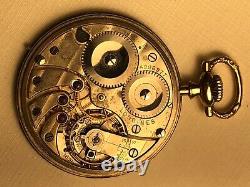 Longines High Grade 18.79 ABC Pocket Watch Movement running original bow