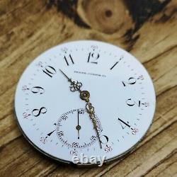 Longines Private Label Frank Curtis Pocket Watch Movement to Repair (F103)