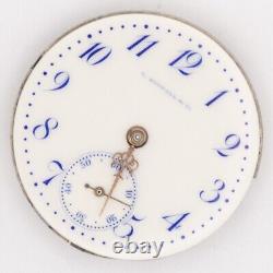 Longines for A. Stowell & Co. 21.9 x 7.4 mm Antique Pocket Watch Movement