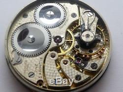 Longinus 18.79 pocket watch working Movement Caliber for parts (K104)