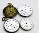 Lot Of 4 Vintage & Antique Elgin Mechanical Pocket Watch Movements -as Is