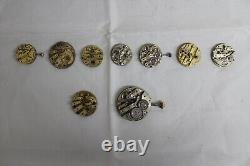 Lotto Lot Movement Watch Cylinder Lever-Back Pocket Watch