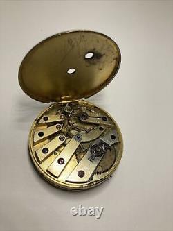 M. J. TOBIAS Liverpool 13J Key Wind Swiss Men's Pocketwatch Movement